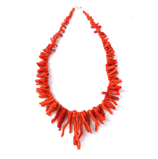 red coral jewellry